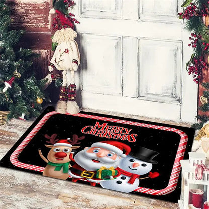 Christmas Doormat - Anti-Slip Holiday Floor Mat for Home Decoration and New Year Gift - ZOOMNSTORE