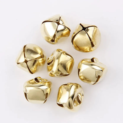 Mix Size Silver Bell Ornaments - 10PC Christmas Tree Decorations  DIY Crafts - ZOOMNSTORE