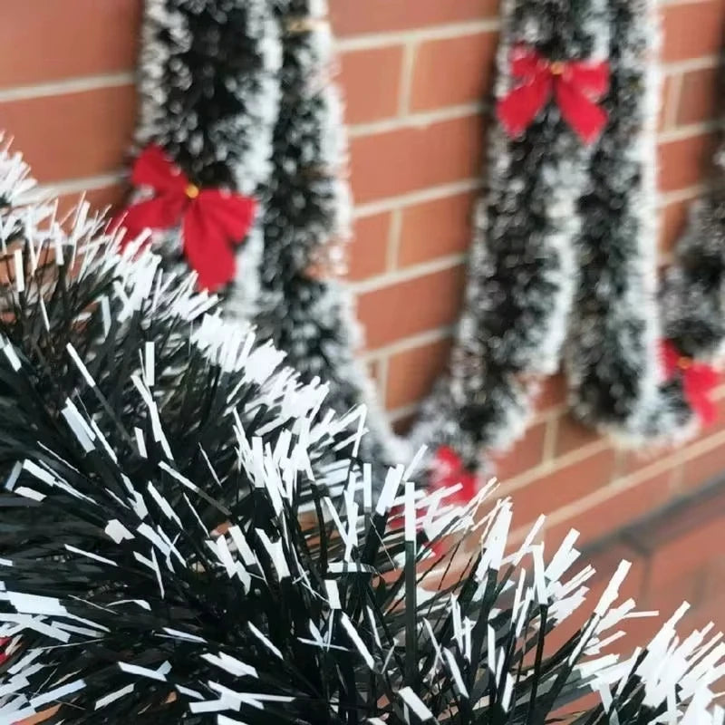 Christmas Ribbon Garland - 2M Holiday Decoration for Tree  Parties - ZOOMNSTORE