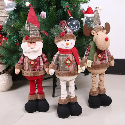 Christmas Santa Doll – Festive Home Decoration | Holiday Season Decor & Xmas Gift Ideas - ZOOMNSTORE