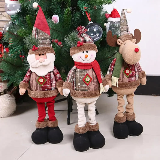 Christmas Santa Doll – Festive Home Decoration | Holiday Season Decor & Xmas Gift Ideas - ZOOMNSTORE