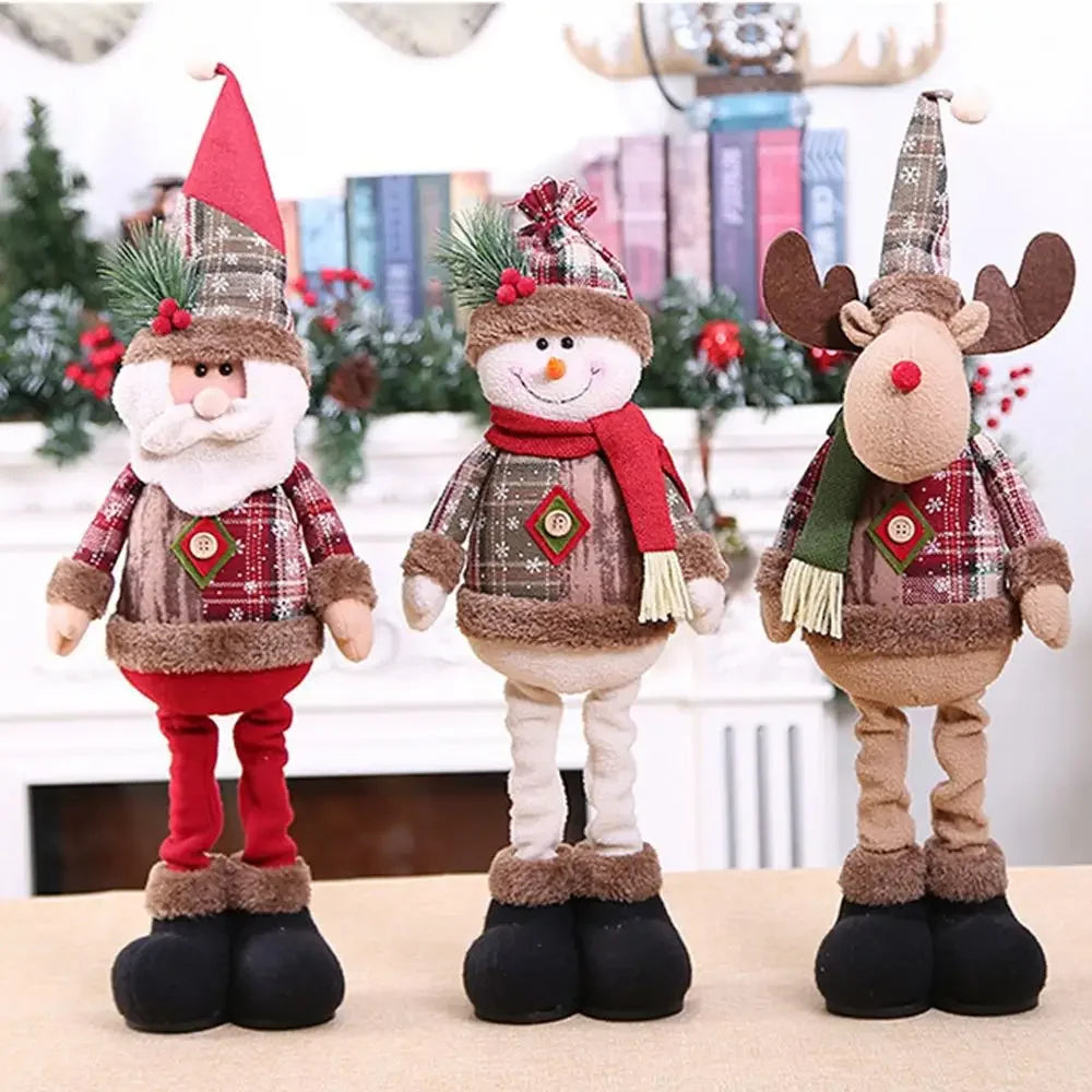 Christmas Santa Doll – Festive Home Decoration | Holiday Season Decor & Xmas Gift Ideas - ZOOMNSTORE
