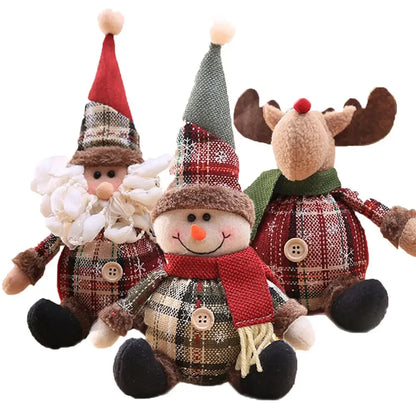 Christmas Santa Doll – Festive Home Decoration | Holiday Season Decor & Xmas Gift Ideas - ZOOMNSTORE