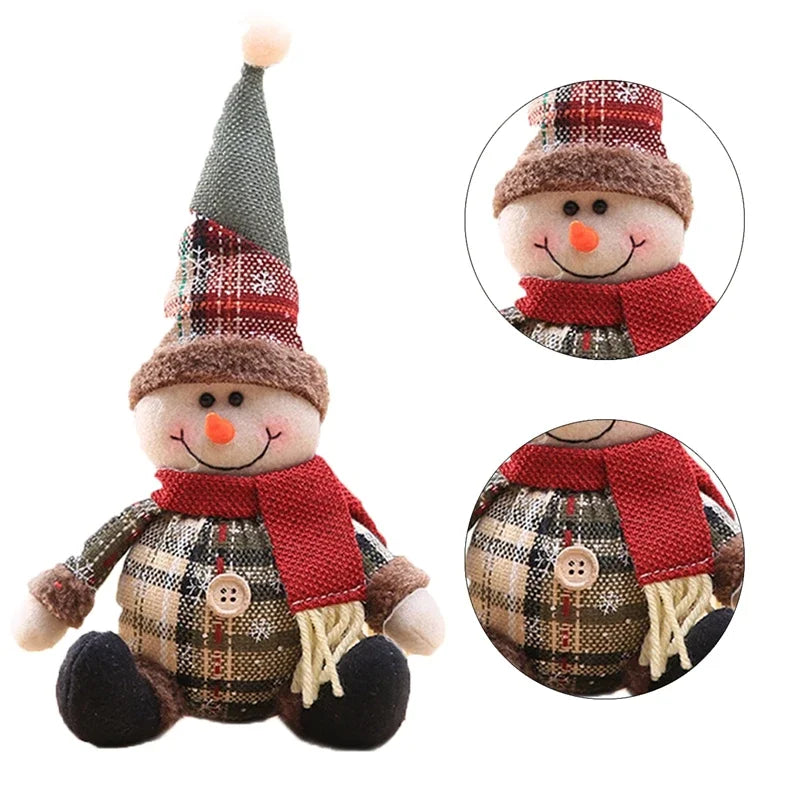 Christmas Santa Doll – Festive Home Decoration | Holiday Season Decor & Xmas Gift Ideas - ZOOMNSTORE