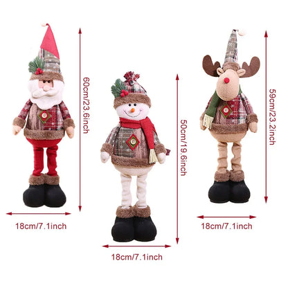 Christmas Santa Doll – Festive Home Decoration | Holiday Season Decor & Xmas Gift Ideas - ZOOMNSTORE