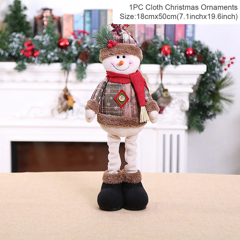 Christmas Santa Doll – Festive Home Decoration | Holiday Season Decor & Xmas Gift Ideas - ZOOMNSTORE