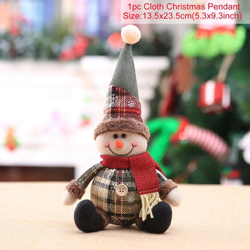 Christmas Santa Doll – Festive Home Decoration | Holiday Season Decor & Xmas Gift Ideas - ZOOMNSTORE