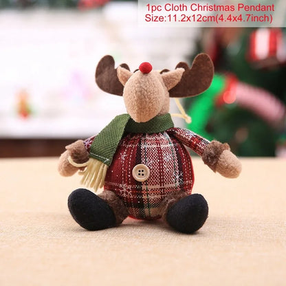 Christmas Santa Doll – Festive Home Decoration | Holiday Season Decor & Xmas Gift Ideas - ZOOMNSTORE