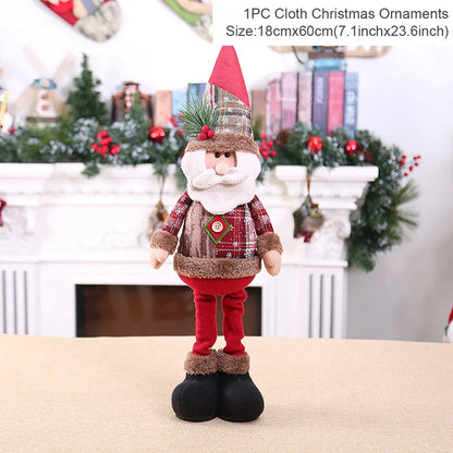 Christmas Santa Doll – Festive Home Decoration | Holiday Season Decor & Xmas Gift Ideas - ZOOMNSTORE