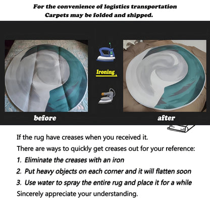 Christmas Snowman Carpet - Anti-Slip Absorbent Floor Mat for Home Decoration - ZOOMNSTORE