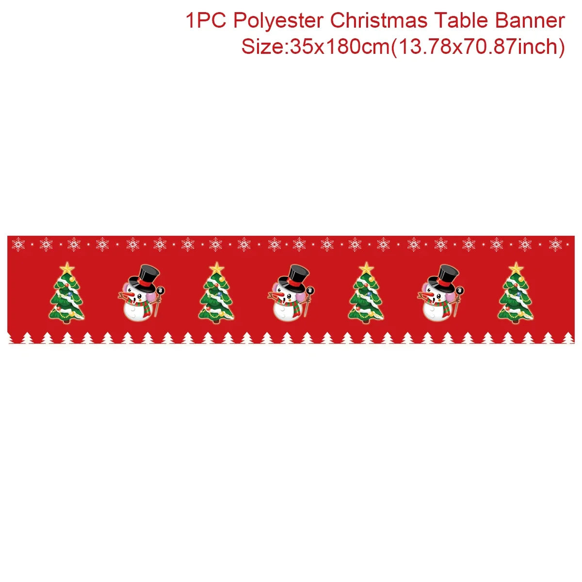 Christmas Table Runner - Holiday Decor for Home 2024  New Year Gift 2025 - ZOOMNSTORE