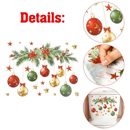 Christmas Toilet Sticker - Merry Xmas Decoration for Home 2025-2026 - ZOOMNSTORE