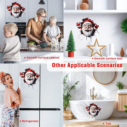 Christmas Toilet Sticker - Merry Xmas Decoration for Home 2025-2026 - ZOOMNSTORE