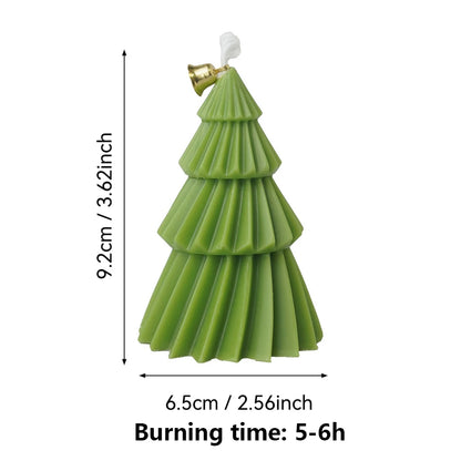 Handcrafted Christmas Tree Scented Candles - Festive Holiday Decor  Perfect Gift for Xmas Lovers - ZOOMNSTORE
