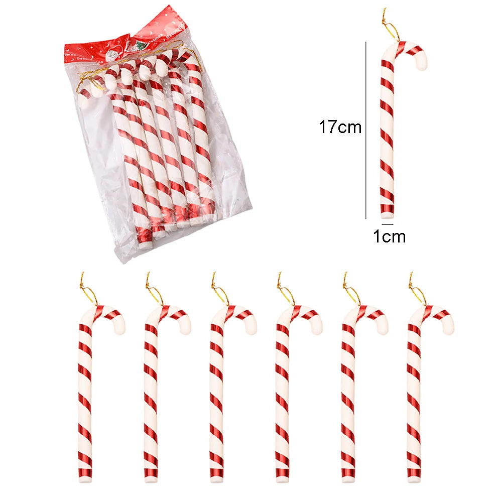 Christmas Tree Candy Decorations - Red and Gold Ornaments with Pine Cones - ZOOMNSTORE