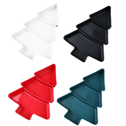 Christmas Tree Fruit Plate - Merry Christmas Party Decor 2025 Navidad Gifts Happy New Year 2026 - ZOOMNSTORE