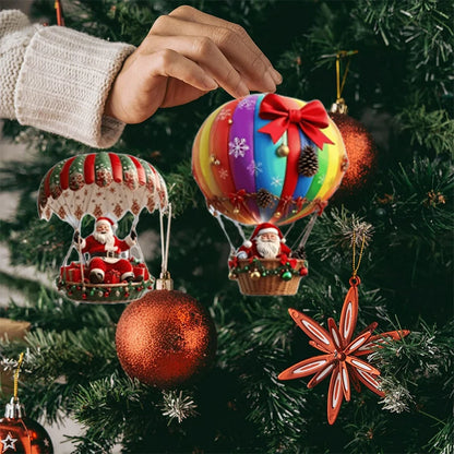 Christmas Tree Ornament - 10/20/30PCS 2D Xmas Tree Decoration Set for Holiday Party Supplies - ZOOMNSTORE