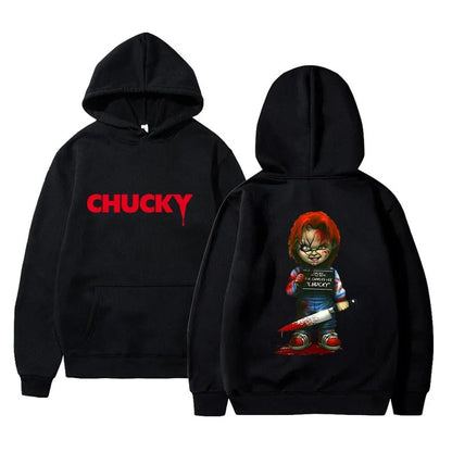 Chucky Horror Hoodie - Unisex Harajuku Hip Hop Sweatshirt for Autumn  Winter - ZOOMNSTORE