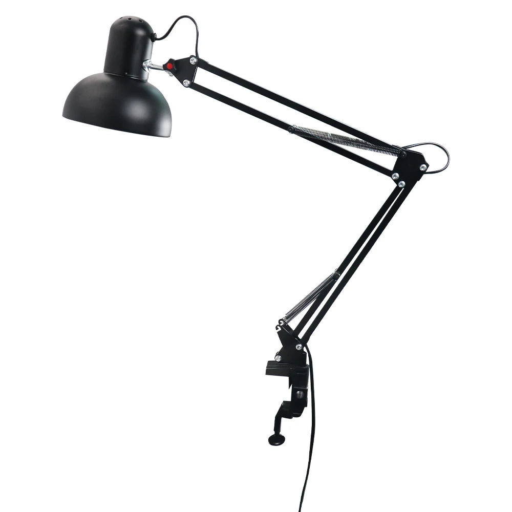 Clamp Desk Lamp – Folding Office Lamp with Touch On Off Switch | Modern Study Light - ZOOMNSTORE