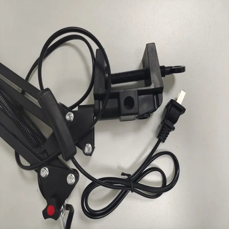 Clamp Desk Lamp – Folding Office Lamp with Touch On Off Switch | Modern Study Light - ZOOMNSTORE