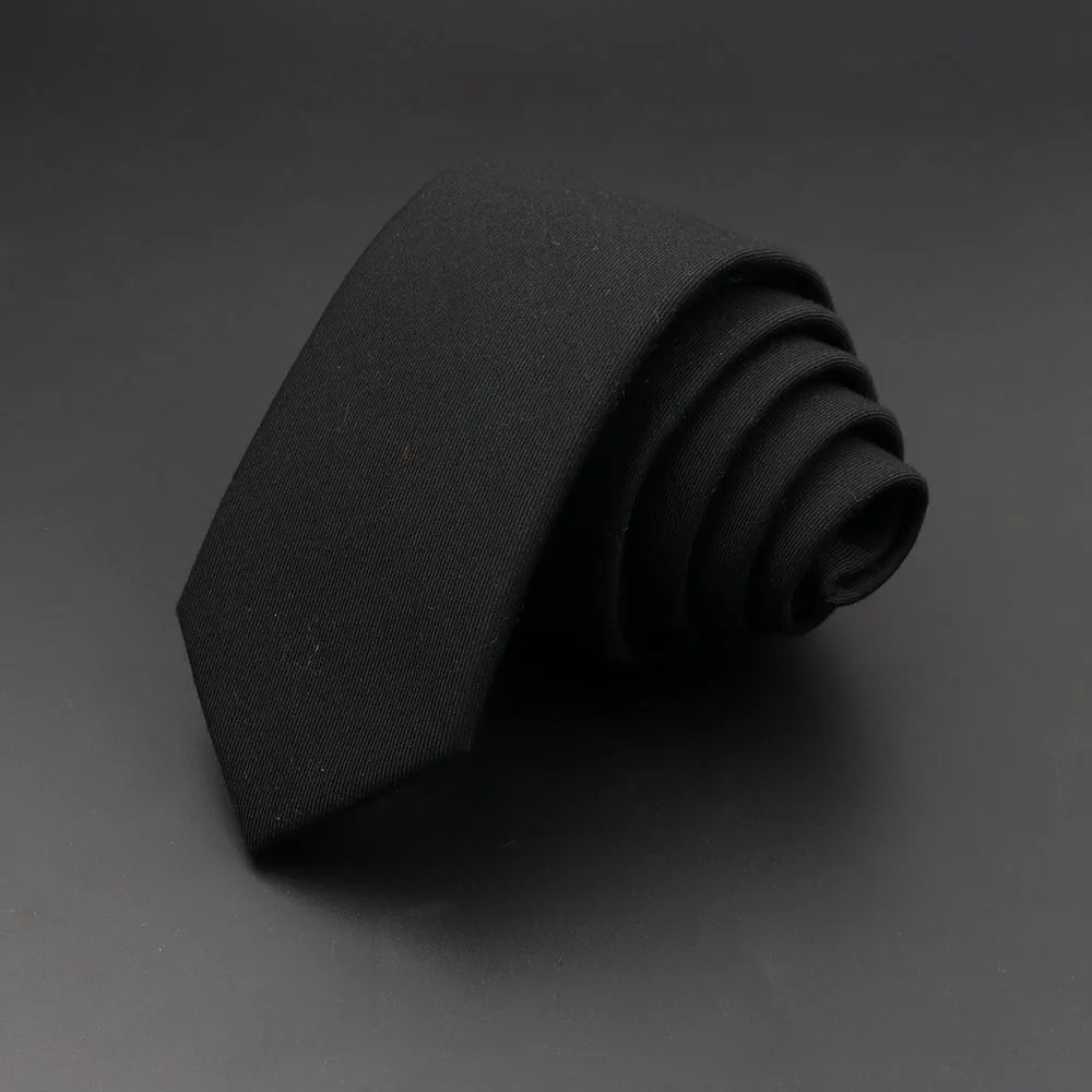 Mens Handmade Skinny Grey Plaid Tie - Classic Cotton Cashmere Accessory - ZOOMNSTORE