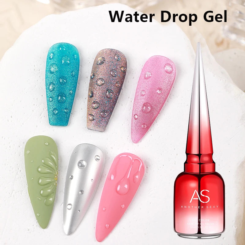 Blooming Gel Polish - 15ml UV LED Soak Off Nail Art Varnish for Marble Effect - ZOOMNSTORE