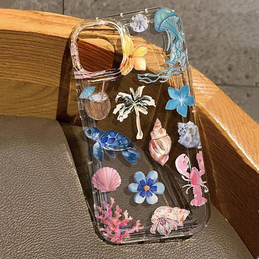 Clear Phone Case - Soft TPU Transparent Shockproof Mobile Cover for iPhone 17 to 11 - ZOOMNSTORE