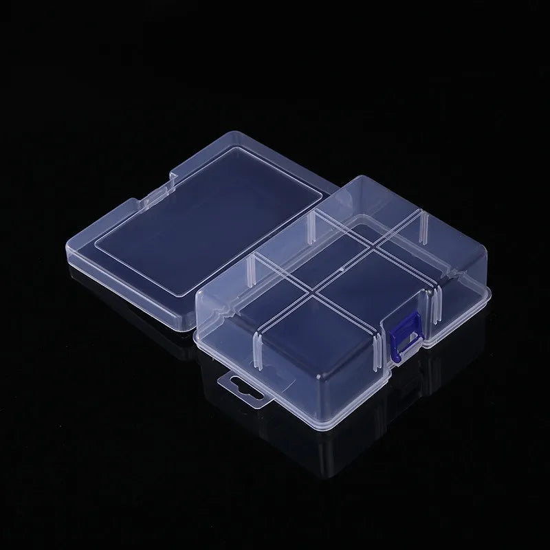 Clear Plastic Storage Box - Waterproof Dustproof Tool Organizer for Screwdrivers and Bits - ZOOMNSTORE
