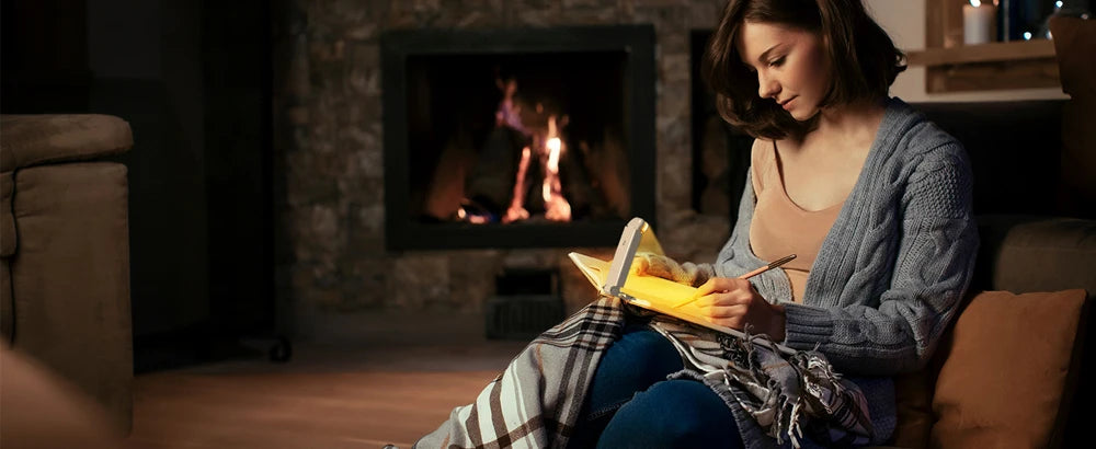 Clip On Book Light - USB Rechargeable LED Reading Lamp With Adjustable Brightness - ZOOMNSTORE