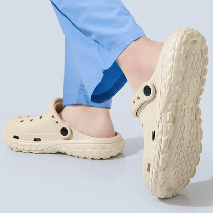 Closed Toe Summer Sandals - Non-Slip Outdoor Shoes for Women and Men - ZOOMNSTORE