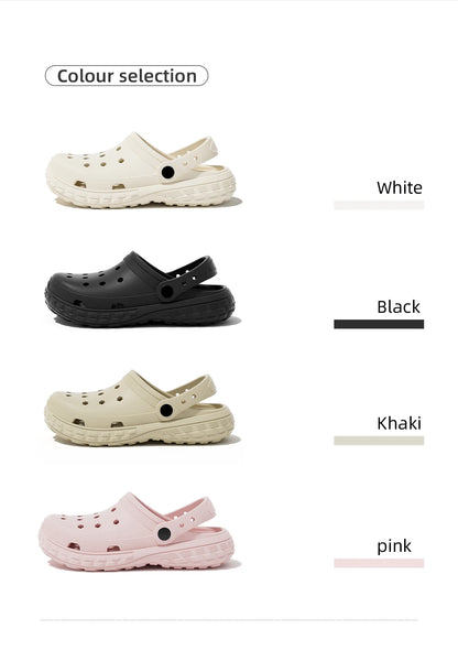 Closed Toe Summer Sandals - Non-Slip Outdoor Shoes for Women and Men - ZOOMNSTORE