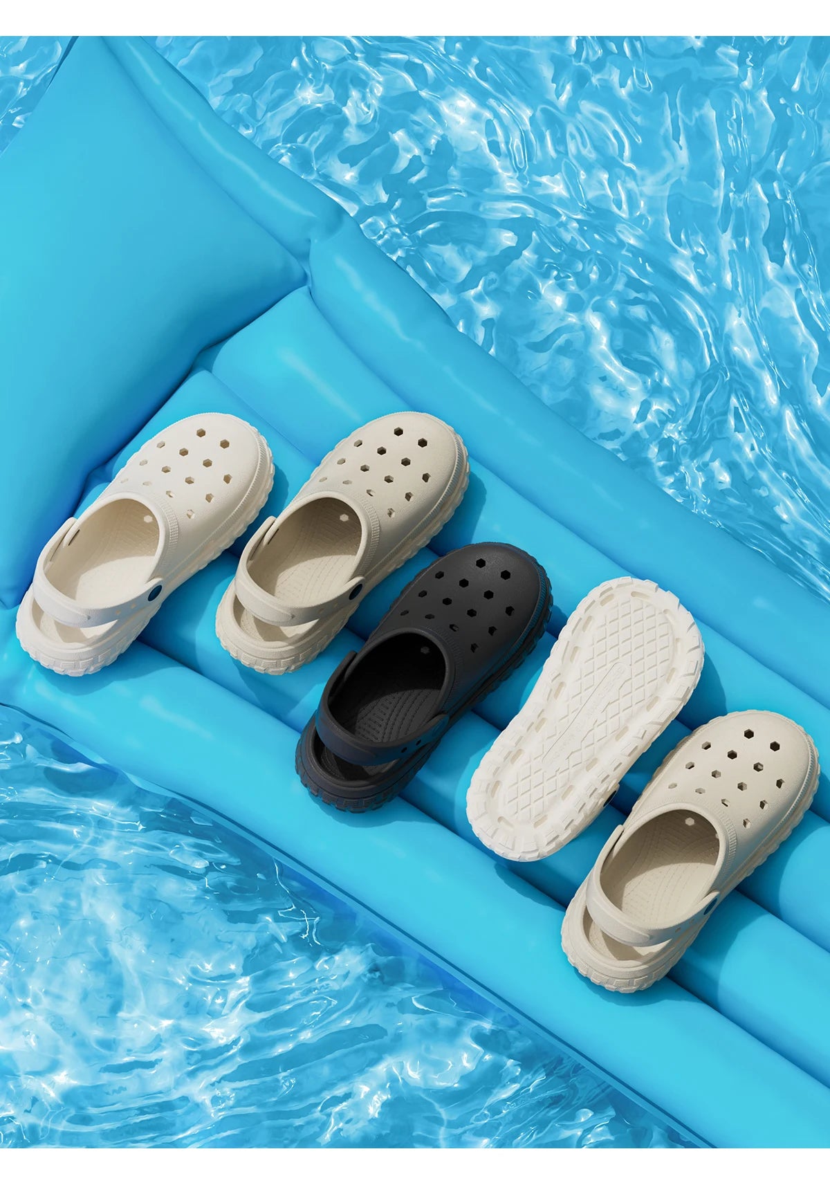Closed Toe Summer Sandals - Non-Slip Outdoor Shoes for Women and Men - ZOOMNSTORE