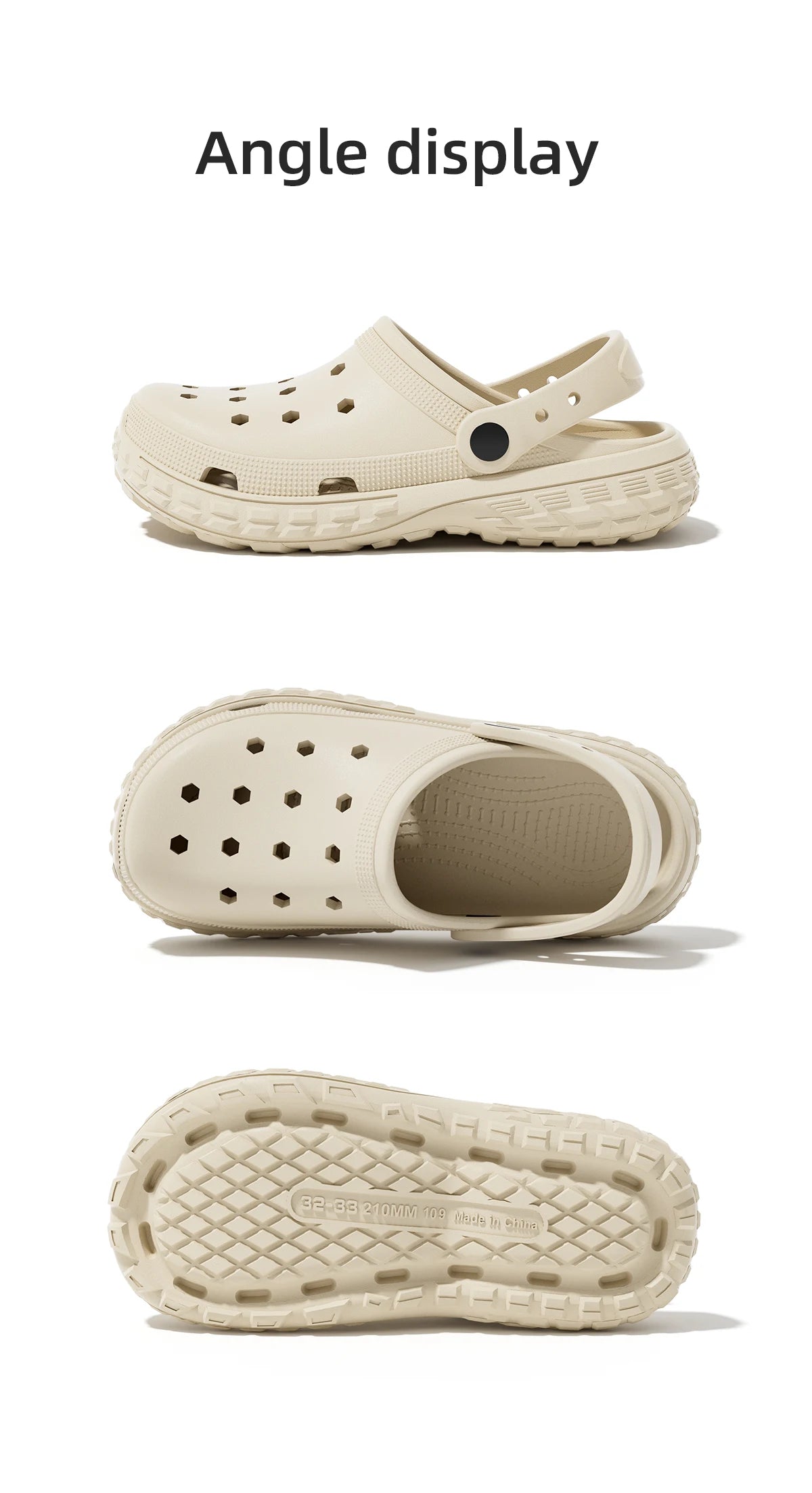 Closed Toe Summer Sandals - Non-Slip Outdoor Shoes for Women and Men - ZOOMNSTORE