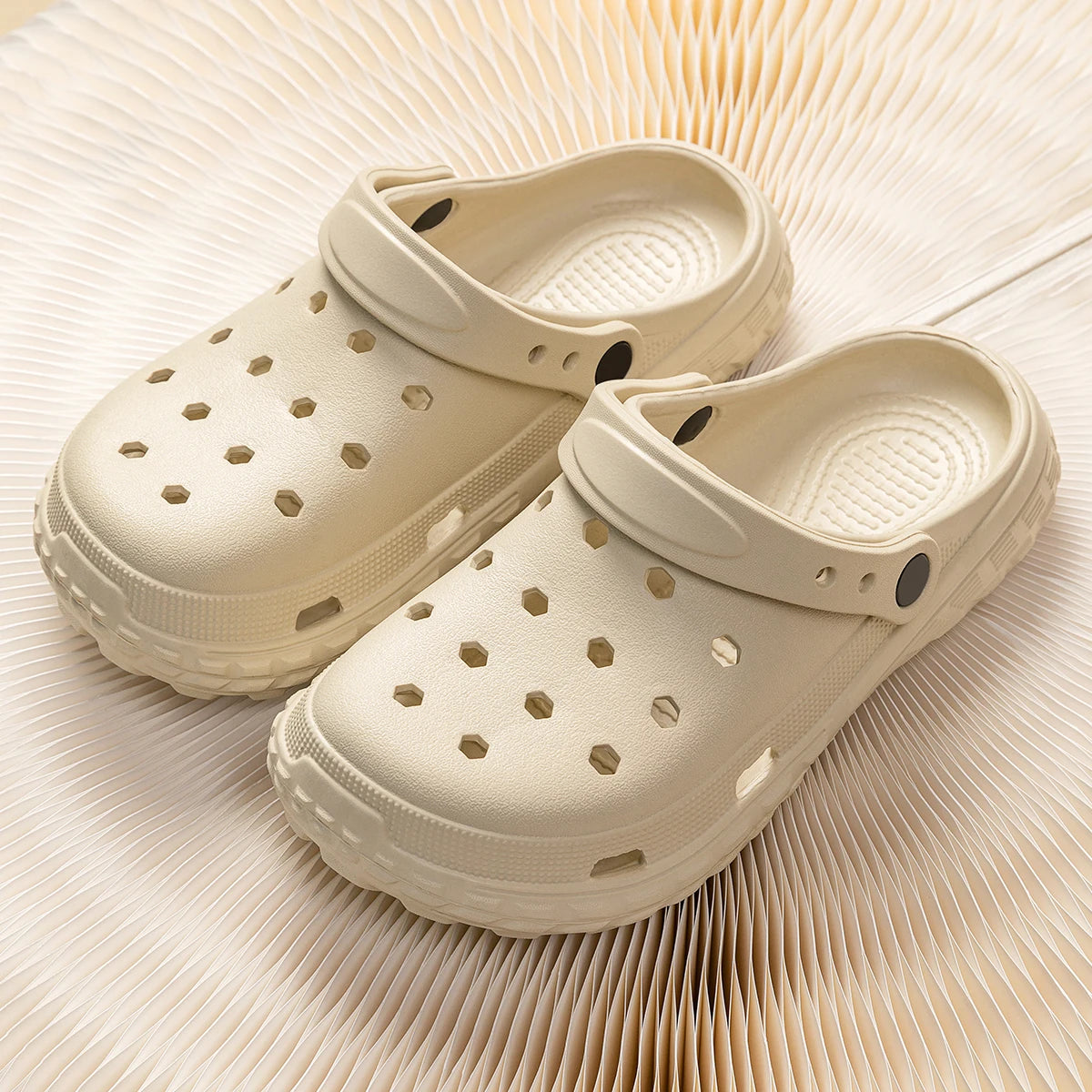 Closed Toe Summer Sandals - Non-Slip Outdoor Shoes for Women and Men - ZOOMNSTORE