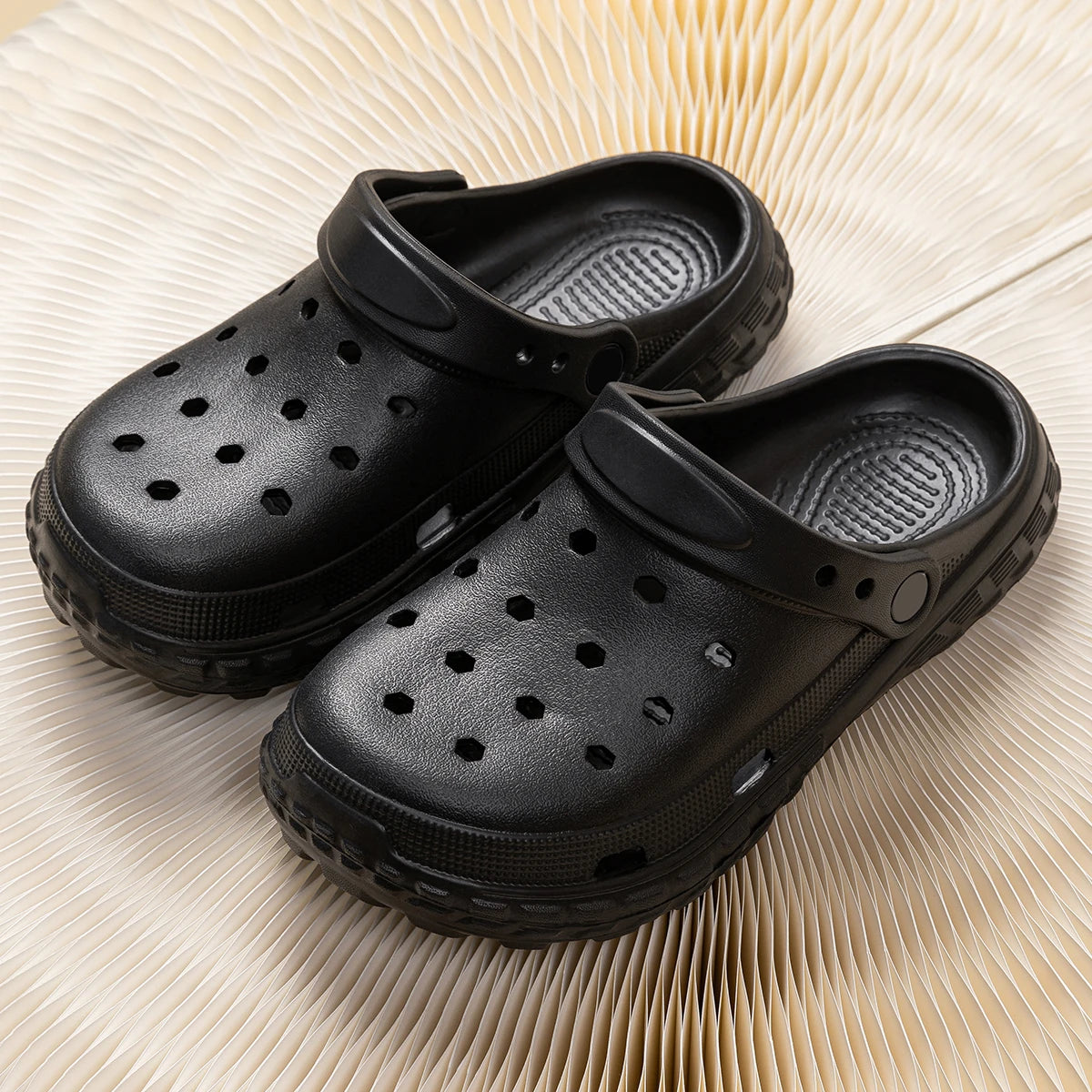 Closed Toe Summer Sandals - Non-Slip Outdoor Shoes for Women and Men - ZOOMNSTORE