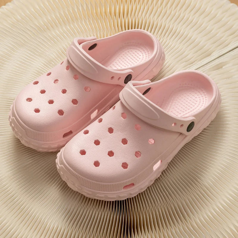 Closed Toe Summer Sandals - Non-Slip Outdoor Shoes for Women and Men - ZOOMNSTORE
