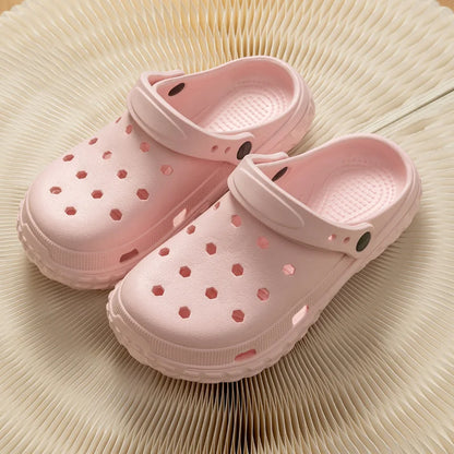 Closed Toe Summer Sandals - Non-Slip Outdoor Shoes for Women and Men - ZOOMNSTORE