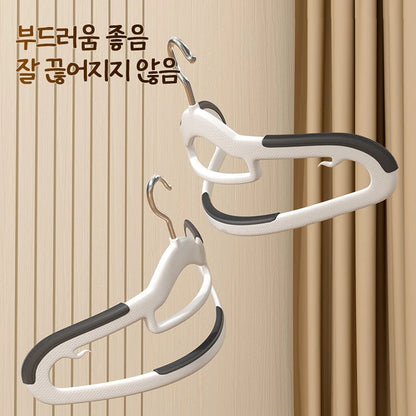 Clothes Hanging Hangers - 10PCS Non Slip Household Storage Hanger Set - ZOOMNSTORE