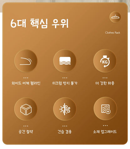 Clothes Hanging Hangers - 10PCS Non Slip Household Storage Hanger Set - ZOOMNSTORE