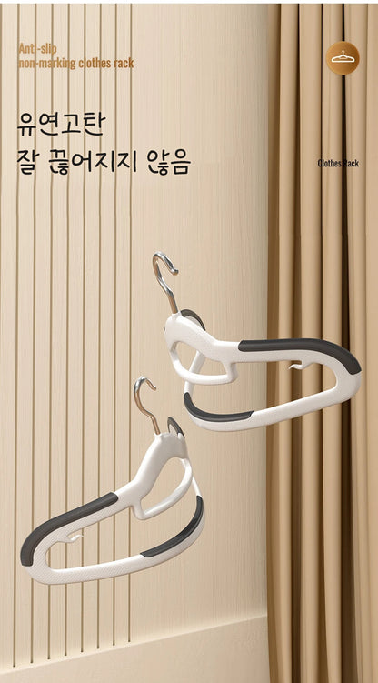Clothes Hanging Hangers - 10PCS Non Slip Household Storage Hanger Set - ZOOMNSTORE