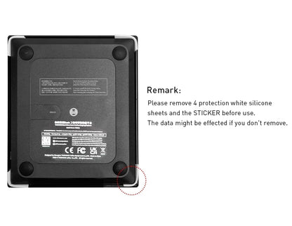 Coffee Scale Digital - Timemore Black Mirror Basic 2 Pour Over Timer Tare Function - ZOOMNSTORE