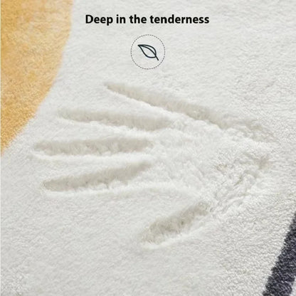 Coin Pattern Rug - Non Slip Floor Mat | Spongebob Style Decor for Bedroom & Living Room - ZOOMNSTORE