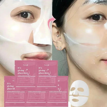 Bio-Collagen Hydrogel Face Mask - Deep Moisturizing Skin Care for Women 13510 PCs - ZOOMNSTORE