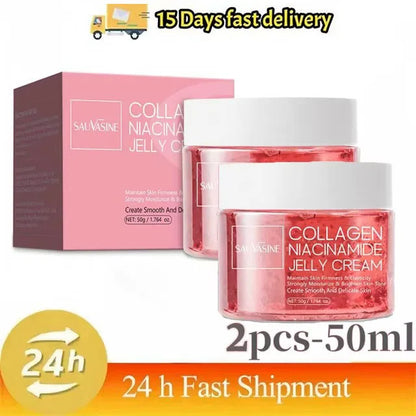 Collagen Niacinamide Jelly Cream - Deep Moisturizing  Brightening Face Gel - ZOOMNSTORE