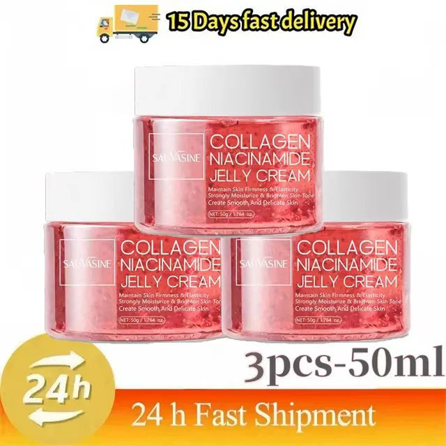 Collagen Niacinamide Jelly Cream - Deep Moisturizing  Brightening Face Gel - ZOOMNSTORE