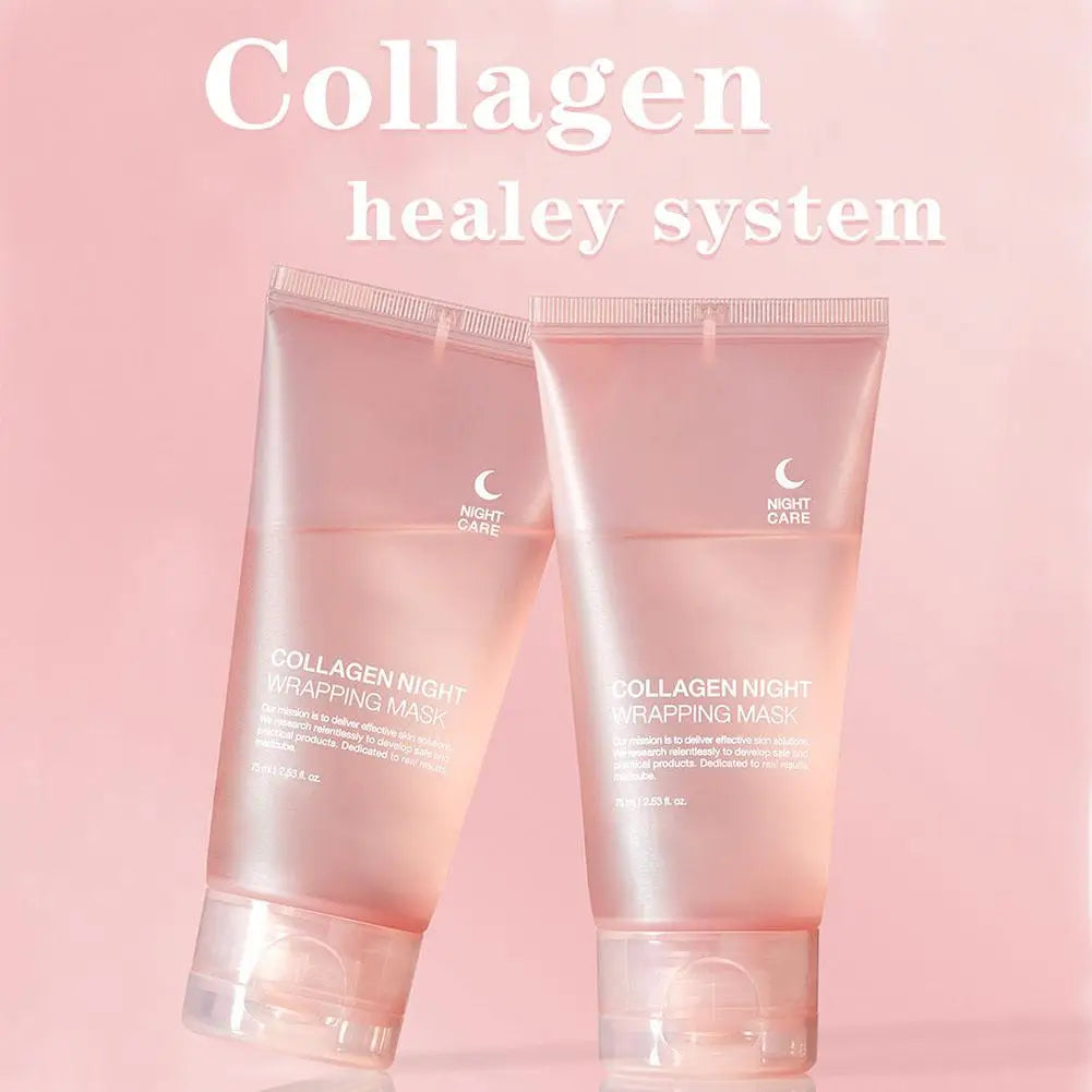 Collagen Peel-Off Mask - Moisturizing Firming Gel for Deep Cleansing and Wrinkle Repair - ZOOMNSTORE