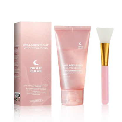 Collagen Peel-Off Mask - Moisturizing Firming Gel for Deep Cleansing and Wrinkle Repair - ZOOMNSTORE