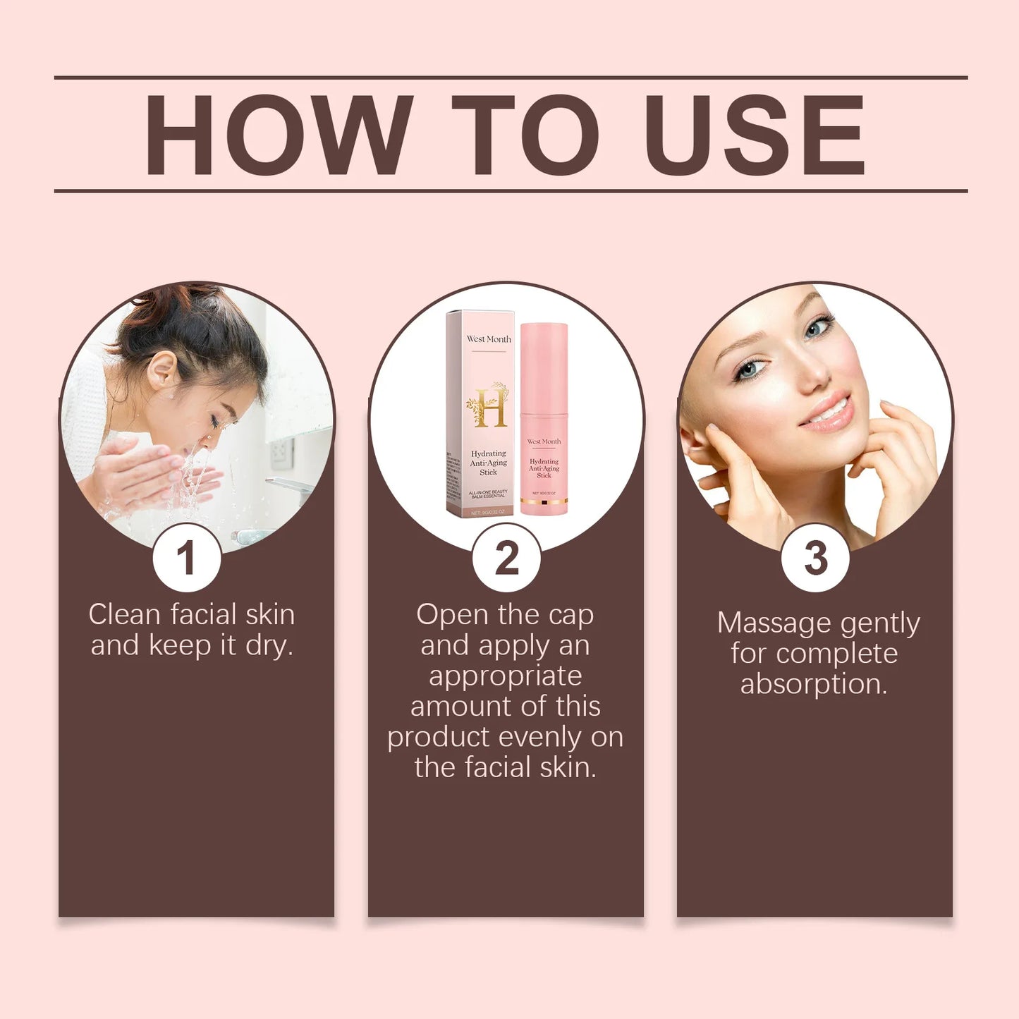 Collagen Firming Balm Stick - Instant Anti-Aging Moisturizer for Dull Skin - ZOOMNSTORE