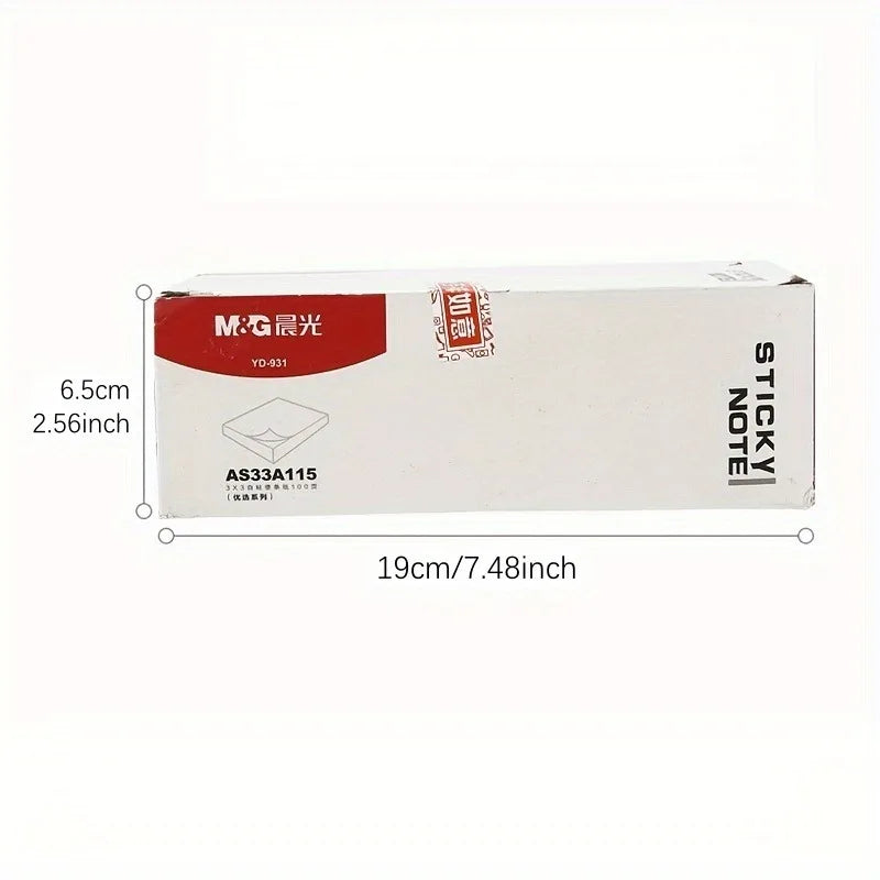 Colorful Sticky Notes - 12 Pcs Portable Memo Pads 1200 Sheets for Office  School - ZOOMNSTORE