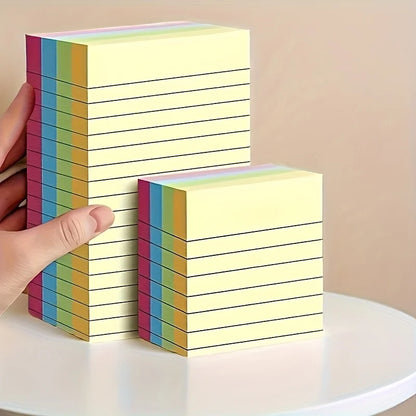 Colorful Sticky Notes Pad - 100 Pages Tear-Off Memo Notepads for Home Office School - ZOOMNSTORE